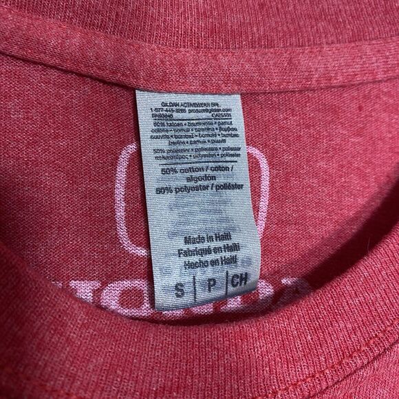 Honda Motors T-Shirt Mens Small Red/Yellow OK Inspection Tee Cars Logo Spellout - Picture 6 of 7